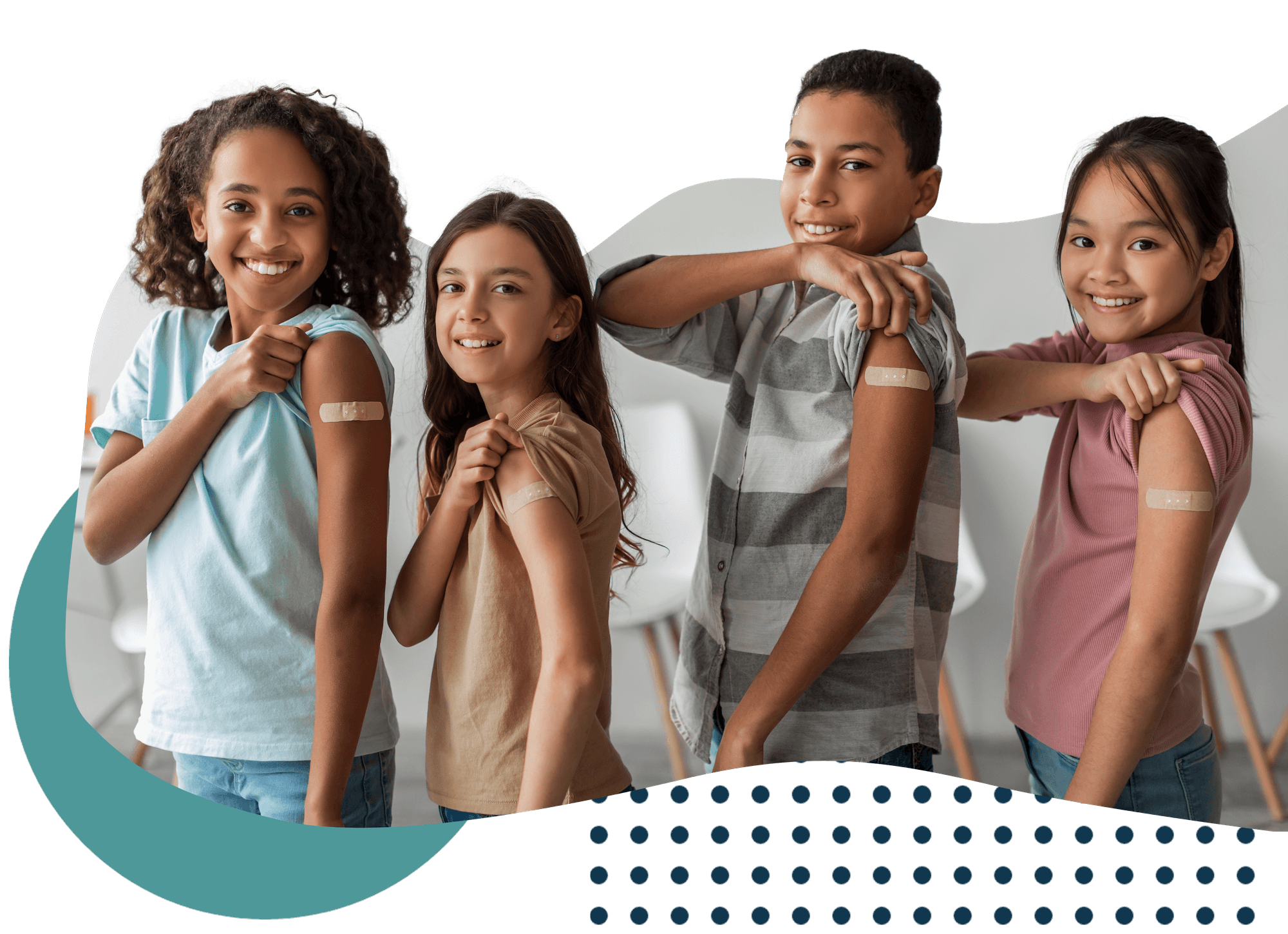 vaccinated kids