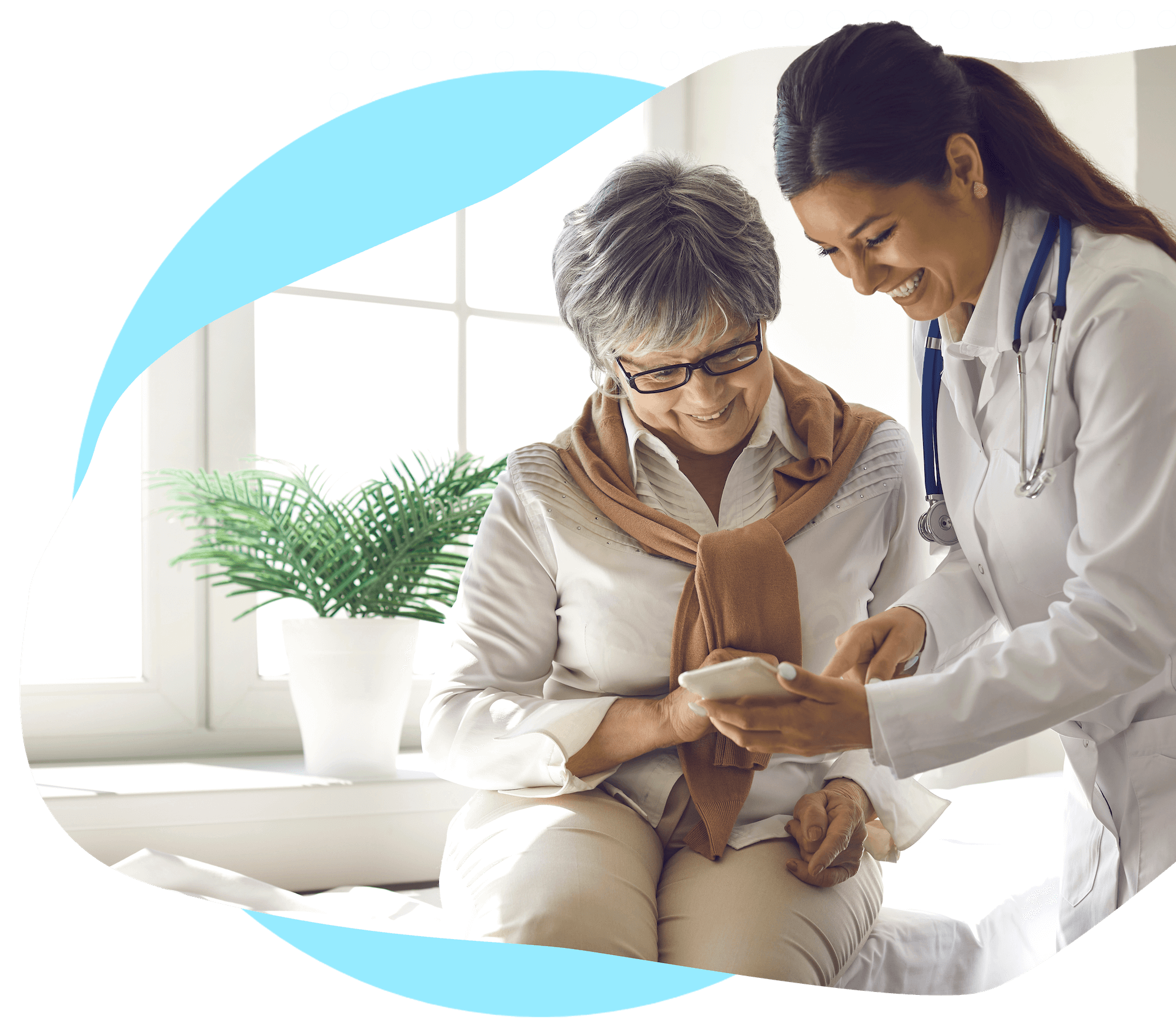 Doctor and patient